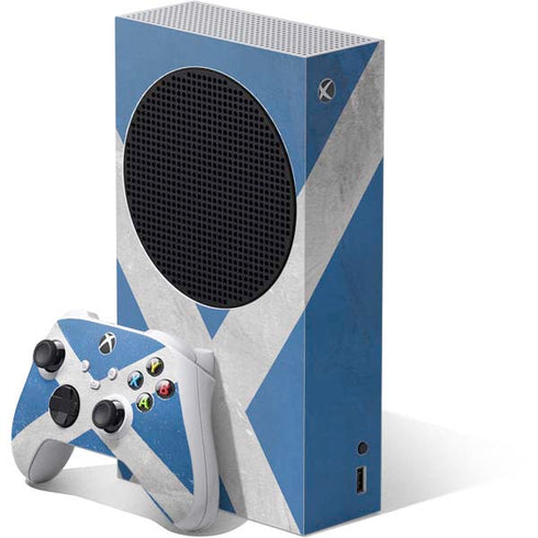 Scotland Flag Distressed Xbox Series S Skins